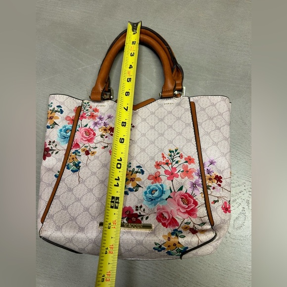 Steve Madden FloralHandbag Perfect Spring Bag. Medium Size Colorful‎ Tote - Picture 10 of 16
